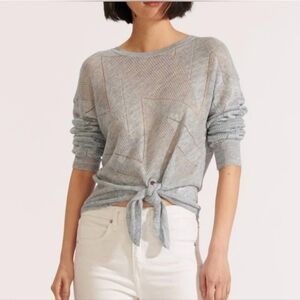 Veronica Beard Elina Pointelle Sweater